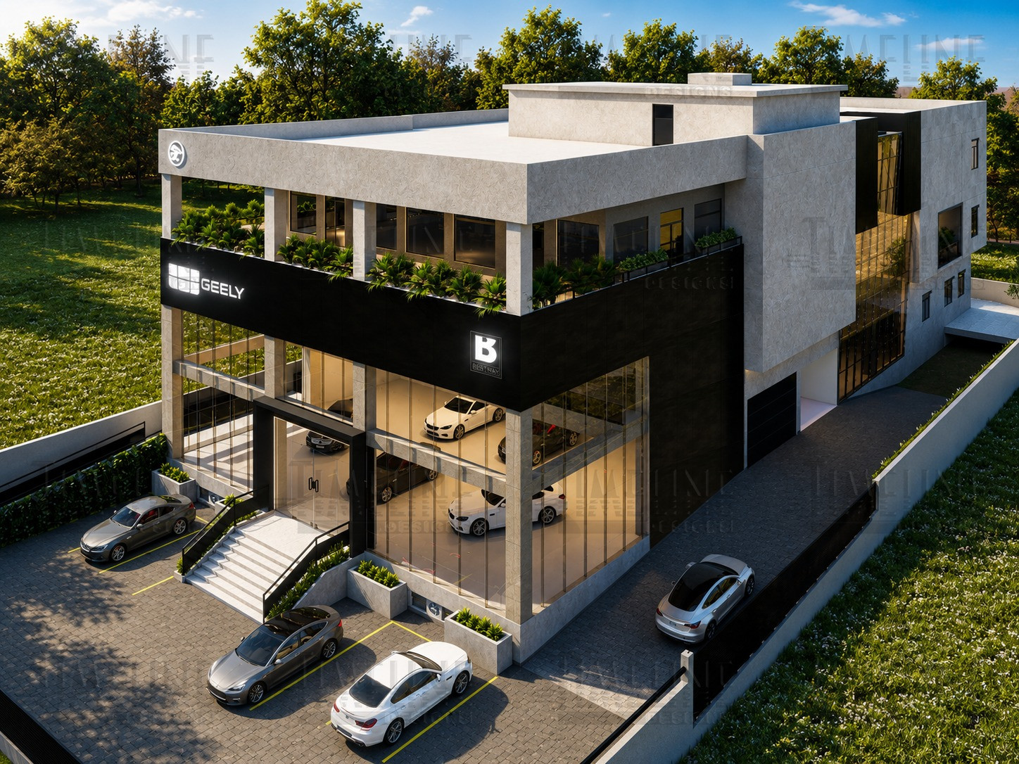 Geely showroom and Service Center